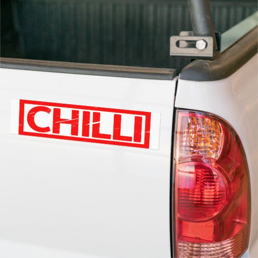 Chili Stamp Bumpersticker (Op Truck)