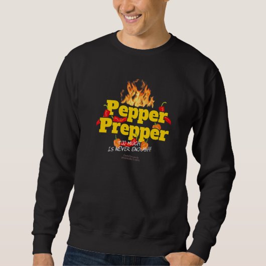 Chili Statement Pepper Prepper Chili Trui (Voorkant)