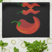 Chili Theedoek (Gevouwen)