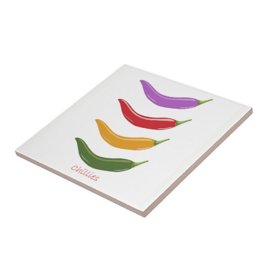 Chili Thyme Tegeltje (Zijkant)