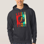 Chili Tijd Strepen Hoodie (Voorkant)