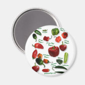 Chili Varieties Magneet (Voorkant / Achterkant)