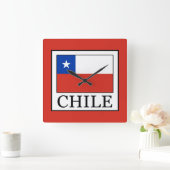 Chili Vierkante Klok (Huis)
