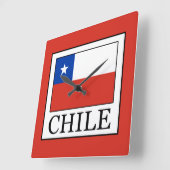 Chili Vierkante Klok (Hoek)