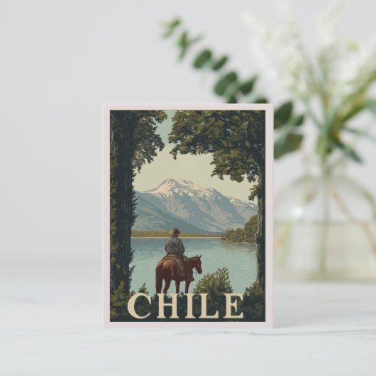 Chili Vintage Reizen | Andes Mountain Briefkaart (Staand voorkant)
