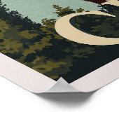 Chili Vintage Reizen | Andes Mountain Poster (Hoek)