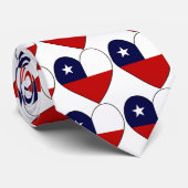 Chili Vlag Hart Valentijn Das (Opgerold)