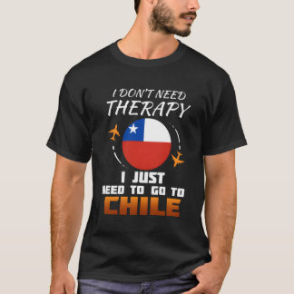 Chili Vlag I Funny Chileense Vlag I Vakantie Gift T-shirt