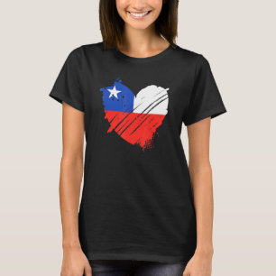 Chili Vlag Ik Hou Van Chili Het Zit In Mijn Dna Vo T-shirt