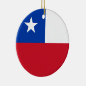 Chili-vlag Keramisch Ornament (Rechts)