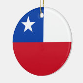 Chili-vlag Keramisch Ornament (Links)