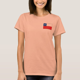 Chili Vlag + Landkaart T-Shirt
