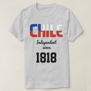 Chili Vlag Onafhankelijkheidsviering T-shirt