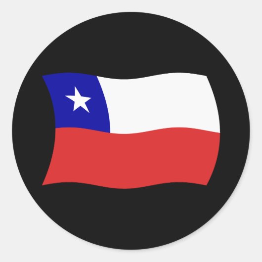 Chili Vlag Sticker (Voorkant)