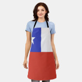 Chili-vlagemblem Schort (Gedragen)