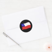 Chili-vlaggen Ronde Sticker (Envelop)