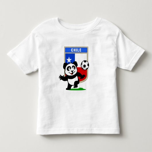 Chili Voetbal Panda Kinder Shirts (Voorkant)