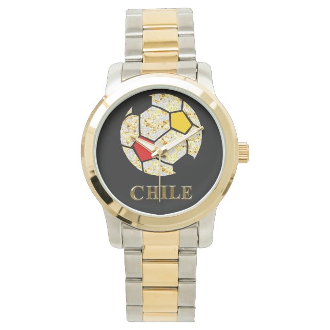 CHILI VOETBALHORLOGE HORLOGE (Voorkant)