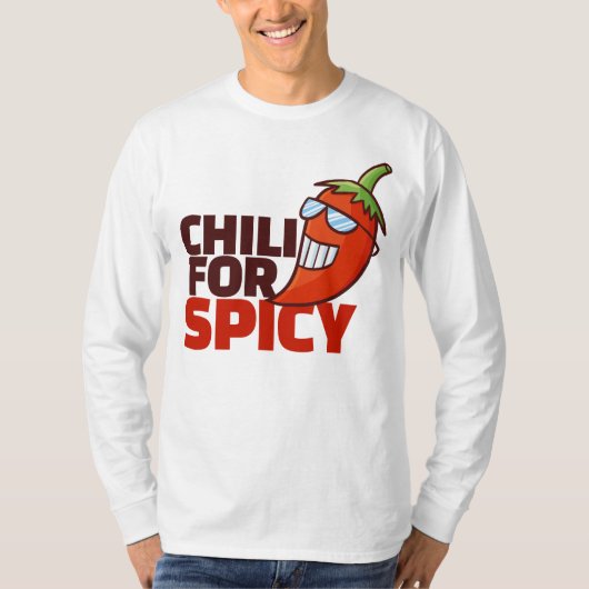  Chili voor Spicy T-shirt (Voorkant)