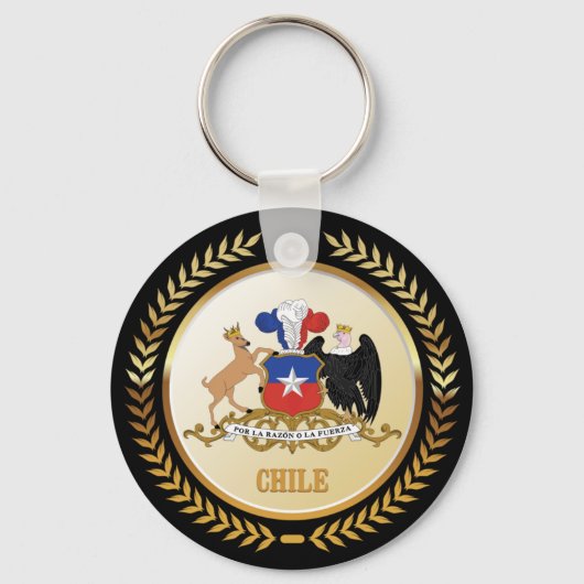 Chili Wapen Sleutelhanger (Voorkant)