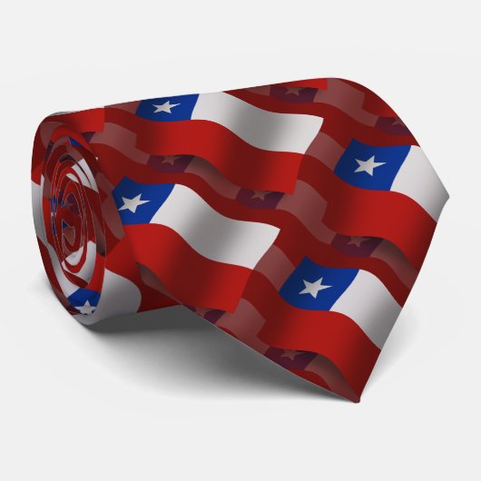 Chili Waving Flag Stropdas (Opgerold)
