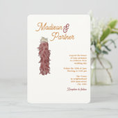 Chili Wedding Suite Kaart (Staand voorkant)