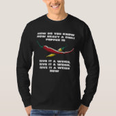 Chili weeg het af t-shirt (Voorkant)