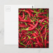 Chilies Briefkaart (Voorkant / Achterkant)