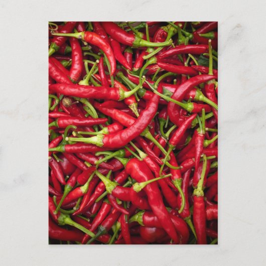 Chilies Briefkaart (Voorkant)