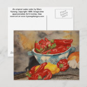 Chilies! Briefkaart (Voorkant / Achterkant)