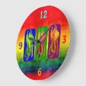 Chilies Lover Kitchen wandklok (Hoek)