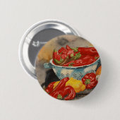Chilies! Ronde Button 5,7 Cm (Voorkant /achterkant)