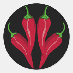 Chilies Ronde Sticker