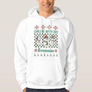 Chilin met mijn sneeuwmijten - Winter Wonderland Hoodie
