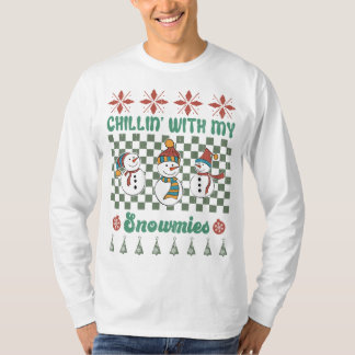 Chilin met mijn sneeuwmijten - Winter Wonderland T-shirt
