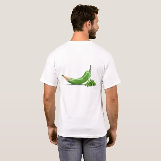 chilipapier t-shirt (Achterkant volledig)