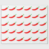 Chilipeper Cadeaupapier (Vlak)