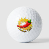 Chilipeper met Vlam Golfballen (Voorkant)