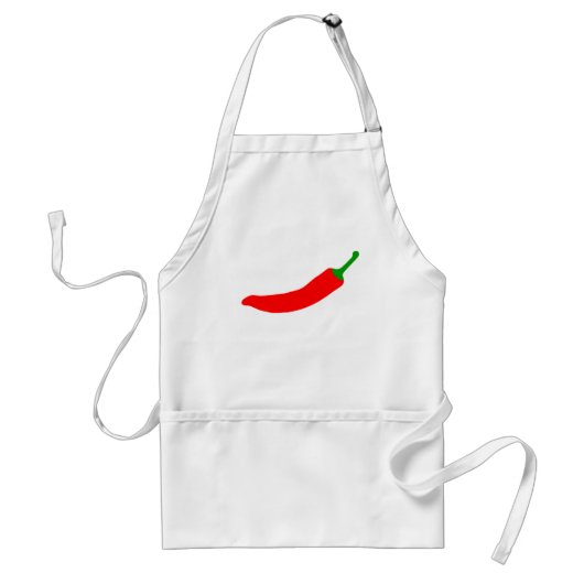 Chilipeper Standaard Schort (Voorkant)