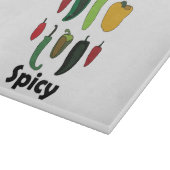 Chilipeper Voelt heet  Snijplank (Hoek)