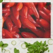 CHILIPEPERS 3 THEEDOEK (Gevouwen)