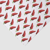 Chilipepers tissuepapier (Detail)