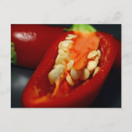 chilipezaad, stilleven briefkaart