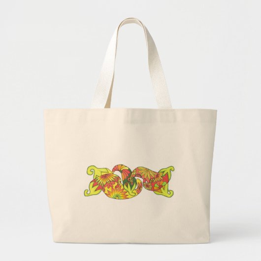 Chilis Jumble Grote Tote Bag (Voorkant)