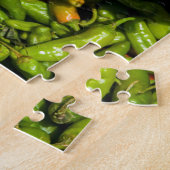 Chili's te koop op de markt legpuzzel (Zijkant)