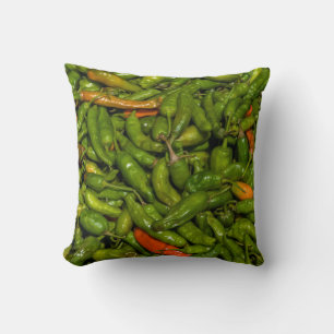 Chili's Te Koop Op Markt Kussen