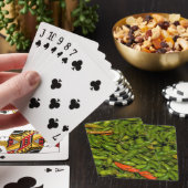 Chili's Te Koop Op Markt Pokerkaarten (Insitu)