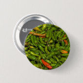 Chili's Te Koop Op Markt Ronde Button 5,7 Cm (Voorkant /achterkant)