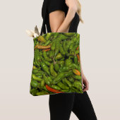 Chili's Te Koop Op Markt Tote Bag (Dichtbij)