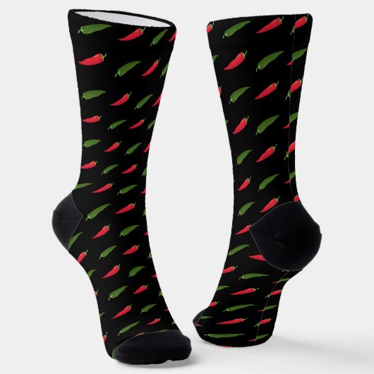 Chilischote Sokken (Gebogen)